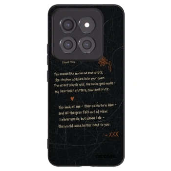 Picasee Μαύρη θήκη σιλικόνης για Xiaomi 14 Pro - POET
