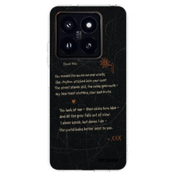 Picasee διαφανής θήκη σιλικόνης Xiaomi 14 Pro - POET