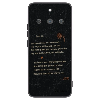 Picasee Μαύρη θήκη σιλικόνης για Realme 11 Pro+ - POET