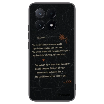 Picasee Μαύρη θήκη σιλικόνης για Xiaomi Poco X6 Pro - POET