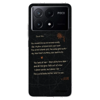 Picasee διαφανής θήκη σιλικόνης Xiaomi Poco X6 Pro - POET
