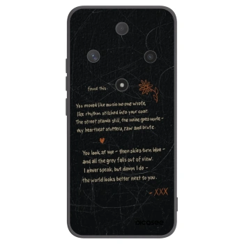 Picasee Μαύρη θήκη σιλικόνης για Honor Magic6 Lite 5G - POET