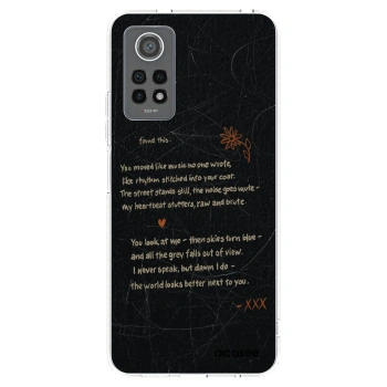 Picasee διαφανής θήκη σιλικόνης Xiaomi Redmi Note 12 Pro 4G - POET