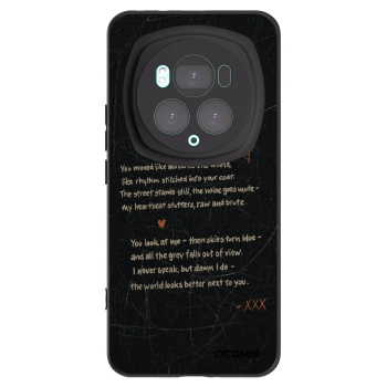 Picasee Μαύρη θήκη σιλικόνης για Honor Magic6 Pro - POET