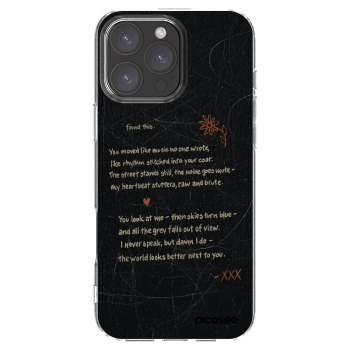 Picasee διαφανής θήκη σιλικόνης Apple iPhone 16 Pro Max - POET