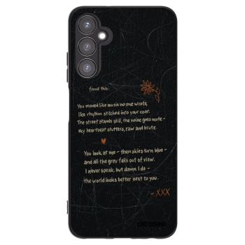 Picasee Μαύρη θήκη σιλικόνης για Samsung Galaxy A05s A057G - POET