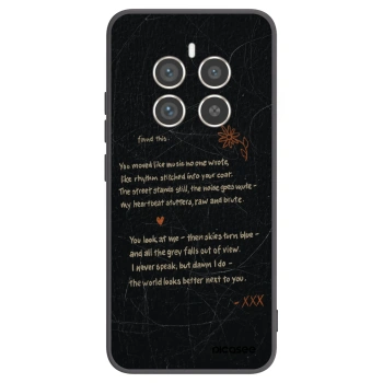 Picasee Μαύρη θήκη σιλικόνης για Realme 12 Pro 5G - POET