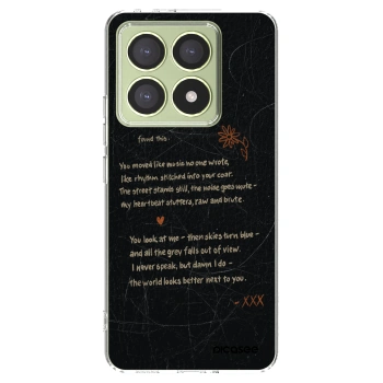 Picasee διαφανής θήκη σιλικόνης Xiaomi 14T - POET