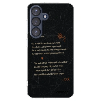 Picasee διαφανής θήκη σιλικόνης Samsung Galaxy S25 5G - POET
