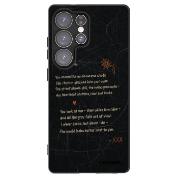 Picasee Μαύρη θήκη σιλικόνης για Samsung Galaxy S25 Ultra 5G - POET