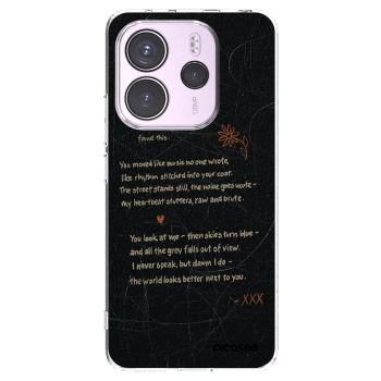 Picasee διαφανής θήκη σιλικόνης Xiaomi Redmi Note 14 4G - POET