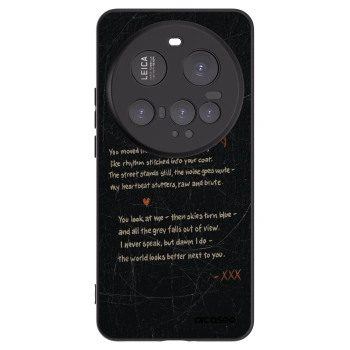 Picasee Μαύρη θήκη σιλικόνης για Xiaomi 15 Ultra - POET