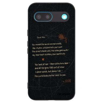 Picasee Μαύρη θήκη σιλικόνης για Google Pixel 8 - POET