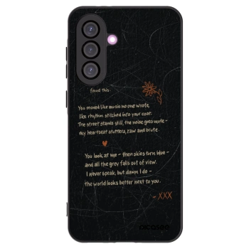 Picasee Μαύρη θήκη σιλικόνης για Samsung Galaxy A36 5G - POET