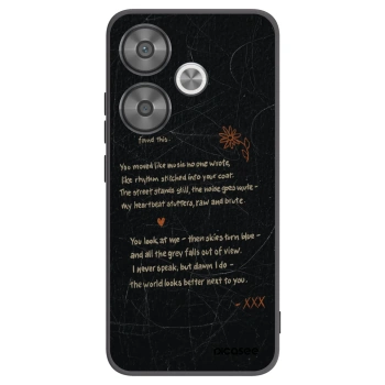 Picasee Μαύρη θήκη σιλικόνης για Xiaomi Poco F6 - POET