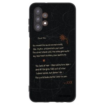 Picasee Μαύρη θήκη σιλικόνης για Samsung Galaxy A13 5G - POET