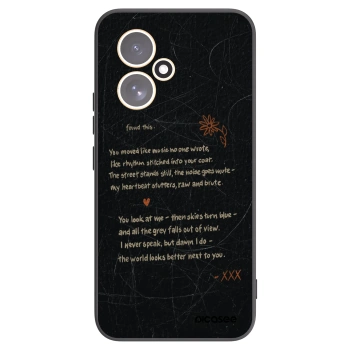 Picasee Μαύρη θήκη σιλικόνης για Honor 400 5G - POET