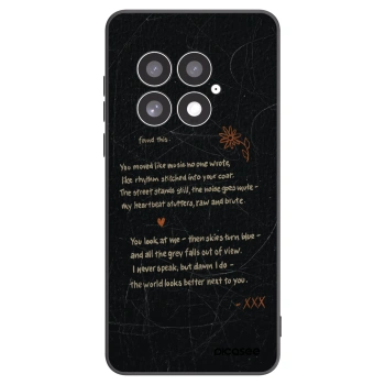 Picasee Μαύρη θήκη σιλικόνης για OnePlus 13 5G - POET