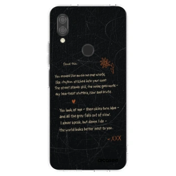 Picasee διαφανής θήκη σιλικόνης Xiaomi Redmi 7 - POET