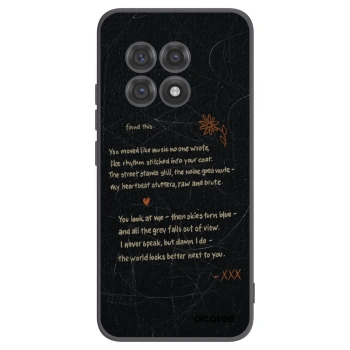 Picasee Μαύρη θήκη σιλικόνης για OnePlus 13R 5G - POET