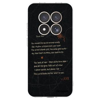 Picasee διαφανής θήκη σιλικόνης Xiaomi Redmi Note 15 Pro 4G - POET