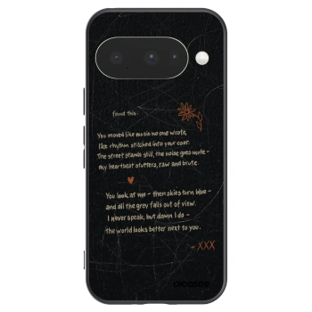 Picasee Μαύρη θήκη σιλικόνης για Google Pixel 10 - POET