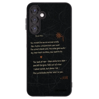 Picasee Μαύρη θήκη σιλικόνης για Samsung Galaxy A16 4G - POET