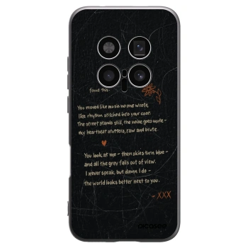 Picasee Μαύρη θήκη σιλικόνης για Honor Magic8 Pro 5G - POET