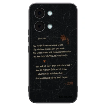 Picasee Μαύρη θήκη σιλικόνης για Xiaomi Poco X8 Pro Max - POET