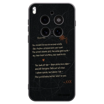 Picasee Μαύρη θήκη σιλικόνης για Vivo X300 Pro - POET
