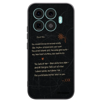 Picasee Μαύρη θήκη σιλικόνης για Xiaomi 17T - POET