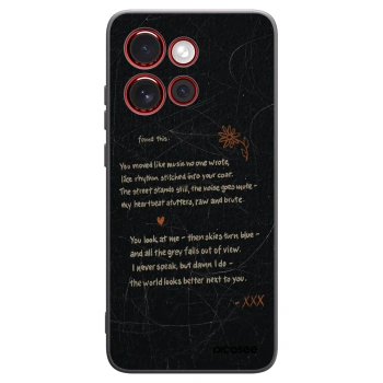 Picasee Μαύρη θήκη σιλικόνης για Motorola Edge 60 Neo 5G - POET