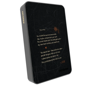 Picasee Powerbank με MagSafe 10 000 mAh Γκρί - POET
