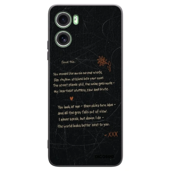 Picasee Μαύρη θήκη σιλικόνης για Motorola Moto G06 - POET