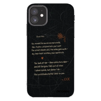 Picasee διαφανής θήκη σιλικόνης Apple iPhone 11 - POET