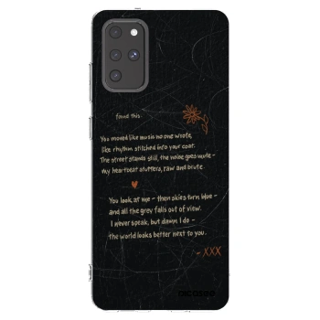 Picasee διαφανής θήκη σιλικόνης Samsung Galaxy S20+ G985F - POET