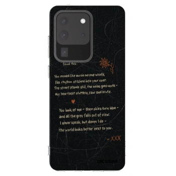 Picasee διαφανής θήκη σιλικόνης Samsung Galaxy S20 Ultra 5G G988F - POET