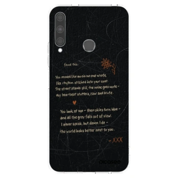 Picasee διαφανής θήκη σιλικόνης Huawei P40 Lite E - POET