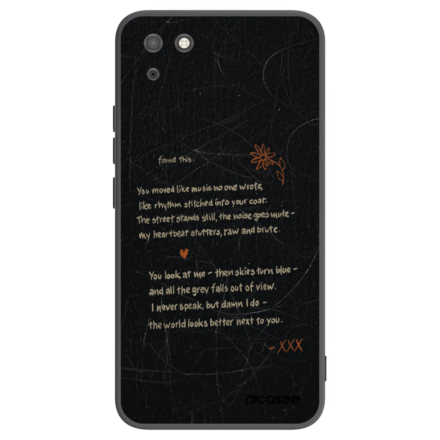 Picasee Μαύρη θήκη σιλικόνης για Huawei Y5P - POET