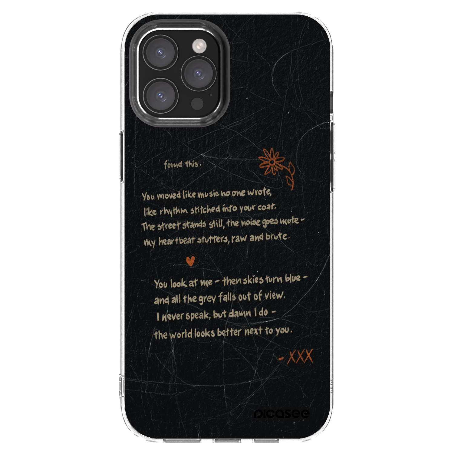 Picasee διαφανής θήκη σιλικόνης Apple iPhone 12 Pro Max - POET