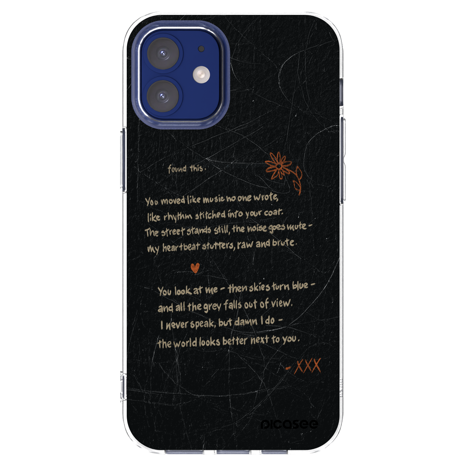 Picasee διαφανής θήκη σιλικόνης Apple iPhone 12 mini - POET