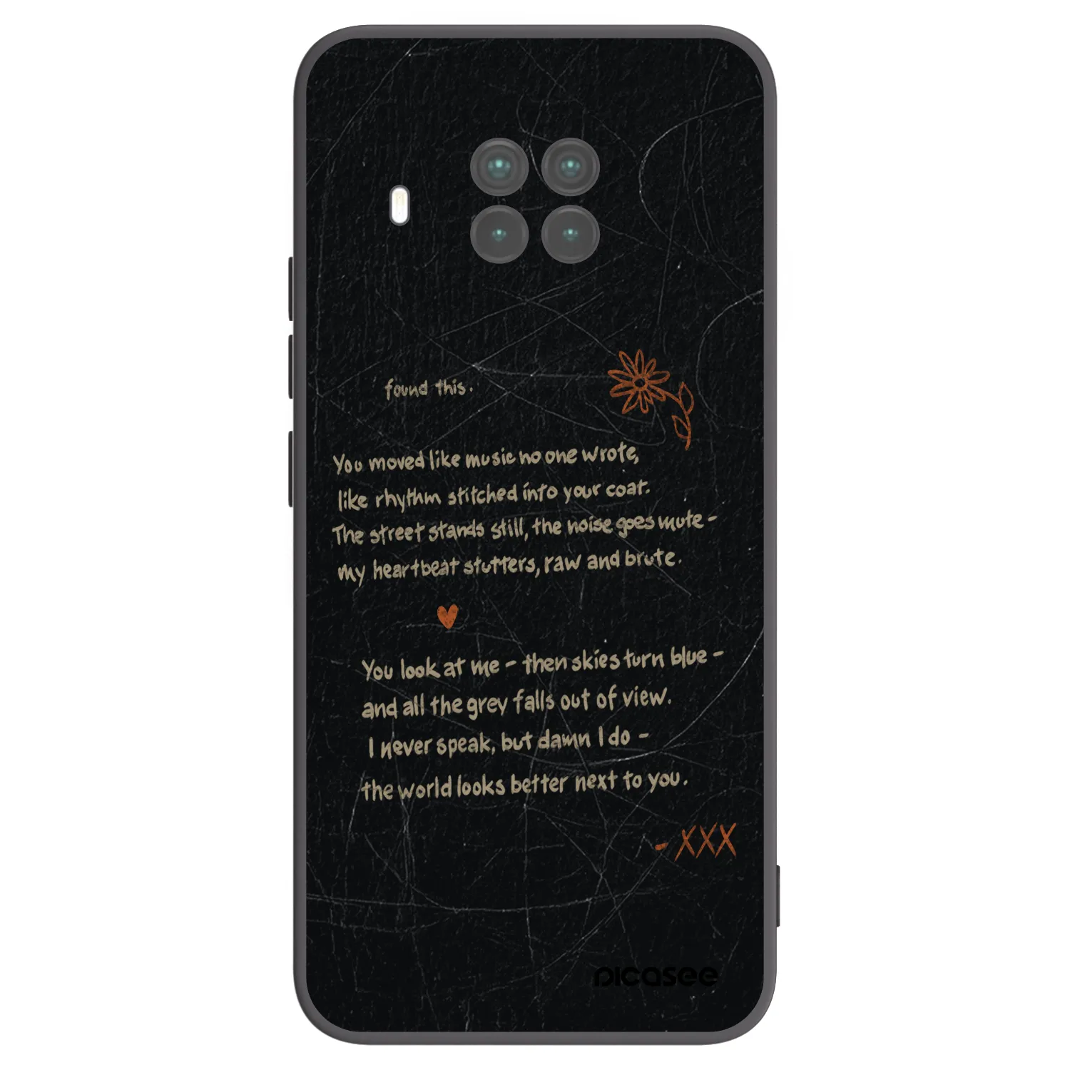 Picasee Μαύρη θήκη σιλικόνης για Xiaomi Mi 10T Lite - POET