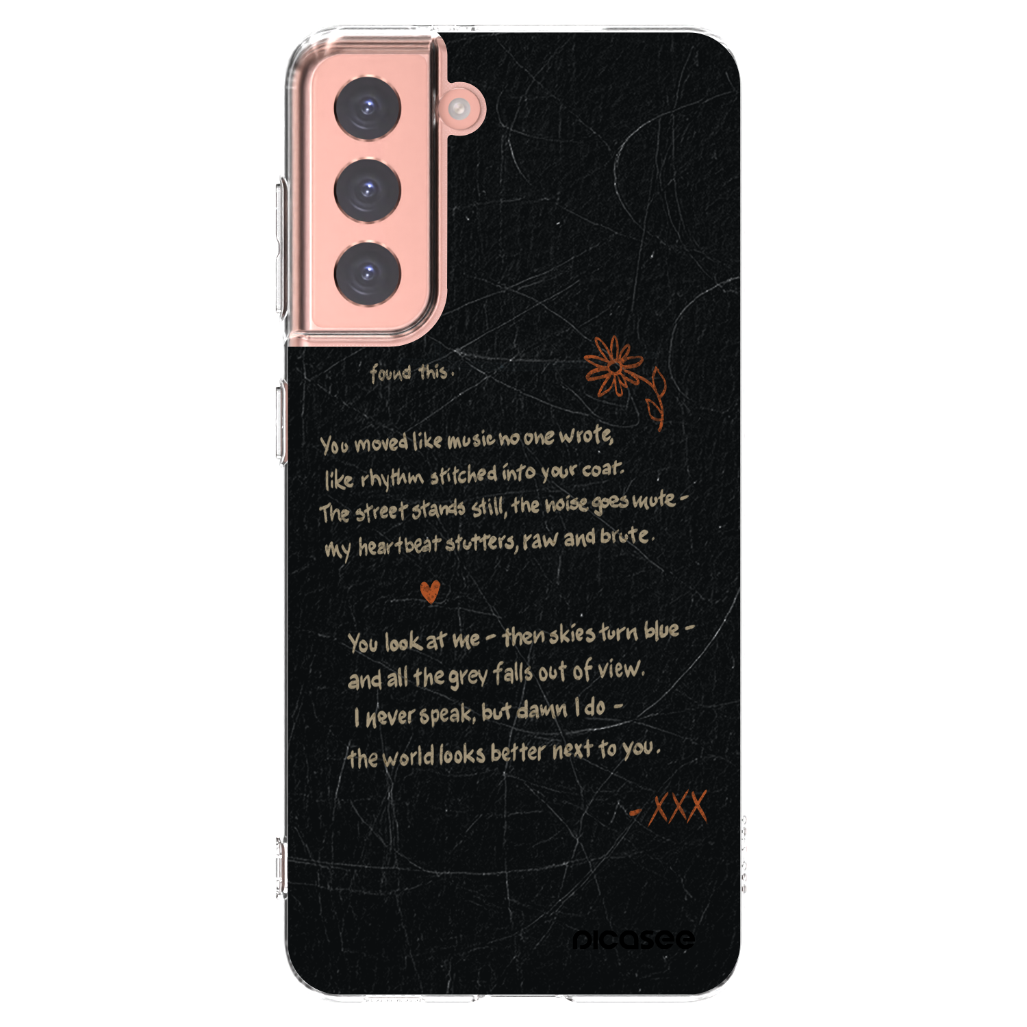 Picasee διαφανής θήκη σιλικόνης Samsung Galaxy S21 5G G991B - POET