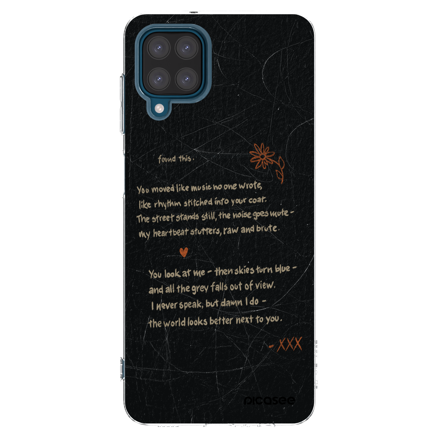 Picasee διαφανής θήκη σιλικόνης Samsung Galaxy A12 A125F - POET