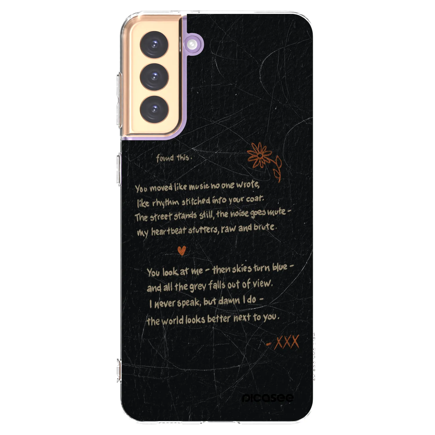 Picasee διαφανής θήκη σιλικόνης Samsung Galaxy S21+ 5G G996F - POET