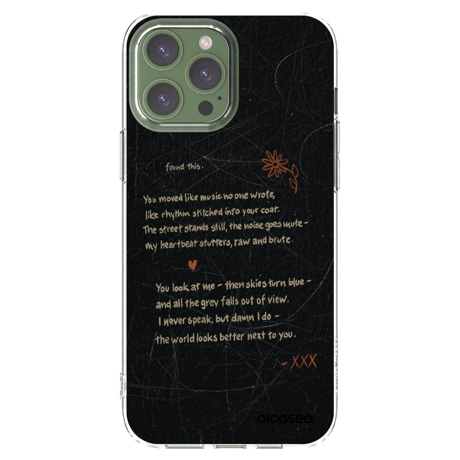 Picasee διαφανής θήκη σιλικόνης Apple iPhone 13 Pro Max - POET