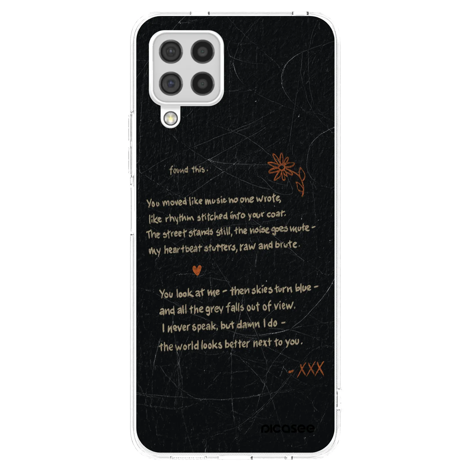 Picasee διαφανής θήκη σιλικόνης Samsung Galaxy A22 A225F 4G - POET