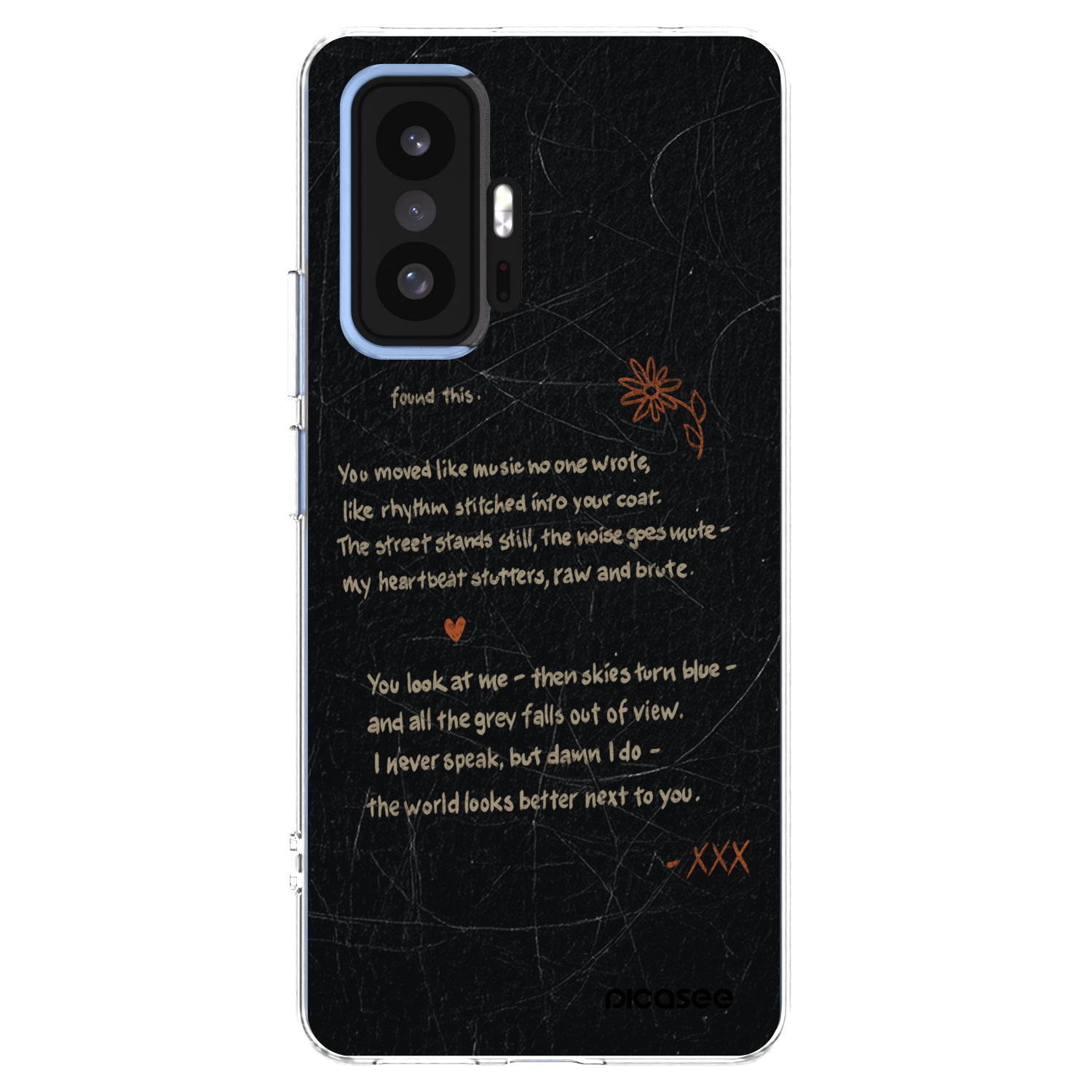 Picasee διαφανής θήκη σιλικόνης Xiaomi 11T Pro - POET
