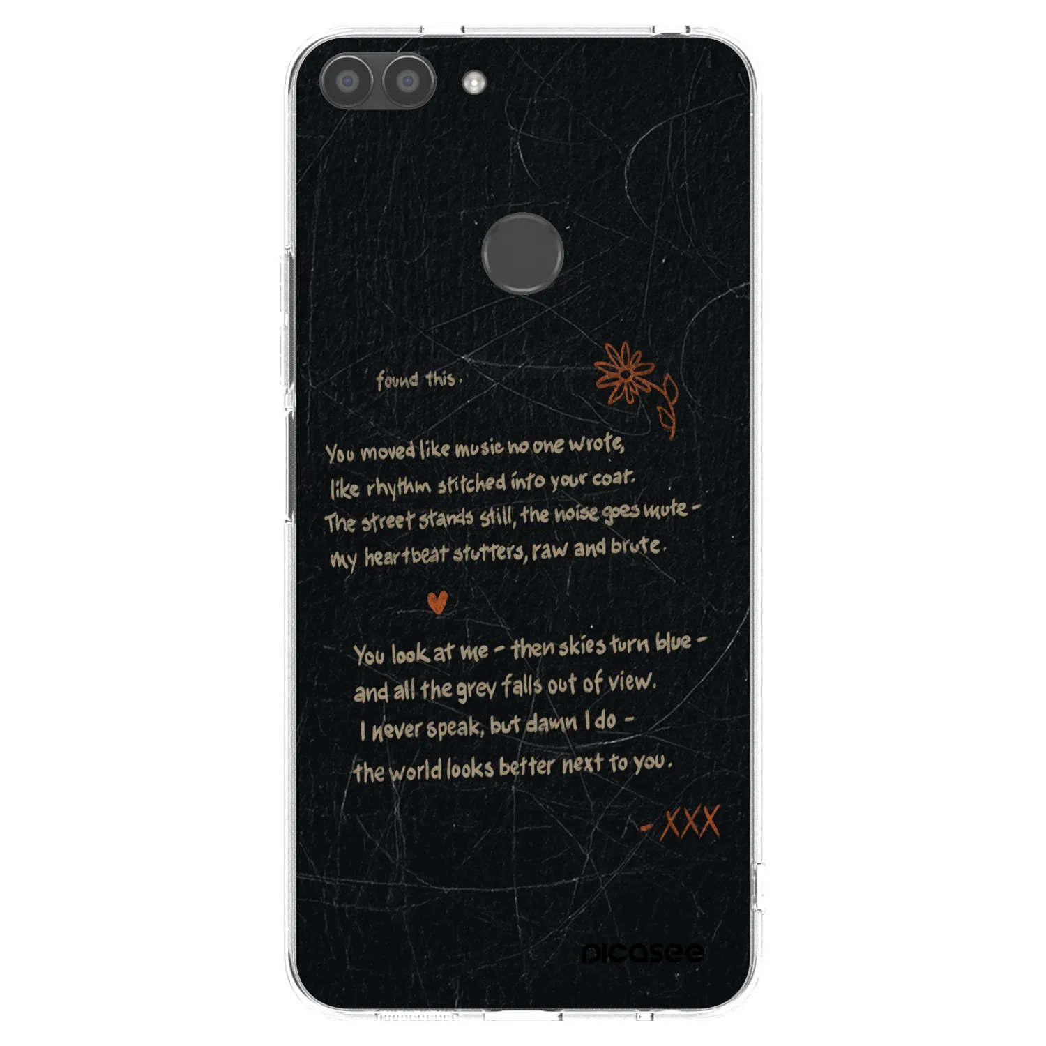 Picasee διαφανής θήκη σιλικόνης Huawei P Smart - POET
