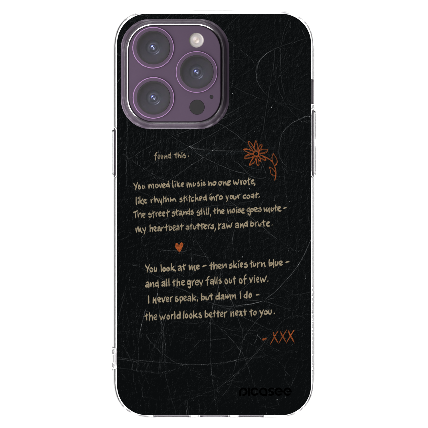 Picasee διαφανής θήκη σιλικόνης Apple iPhone 14 Pro Max - POET